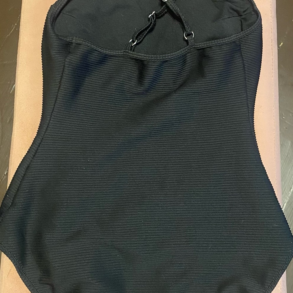 Classic Black Womens One-Piece Swimsuit